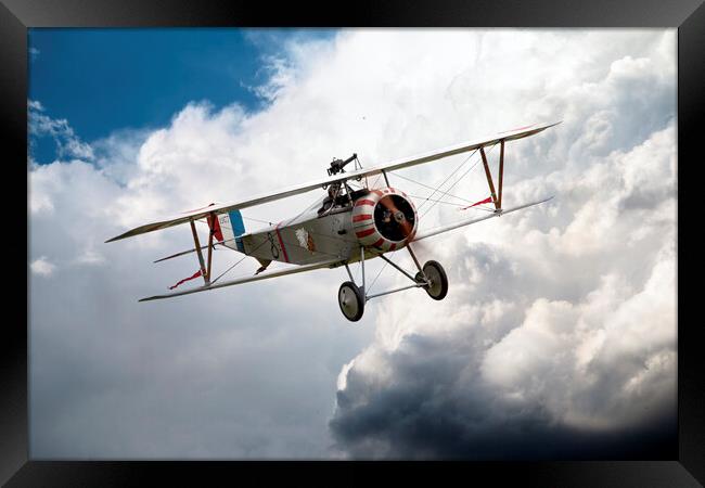 The Nieuport 17 C.1 Framed Print by J Biggadike