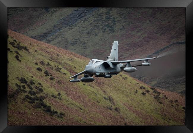 Tornado Mach Loop Framed Print by J Biggadike