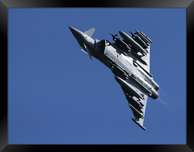 Eurofighter Typhoon Framed Print by J Biggadike