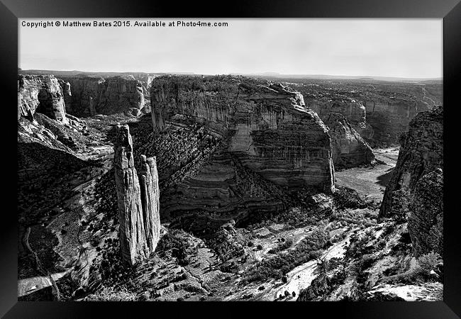 Canyon de Chelly Framed Print by Matthew Bates