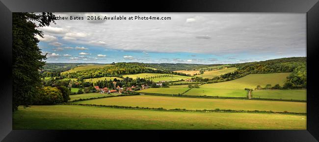 Buckinghamshire Countryside Framed Print by Matthew Bates