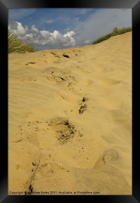 Camber Dunes Framed Print by Matthew Bates