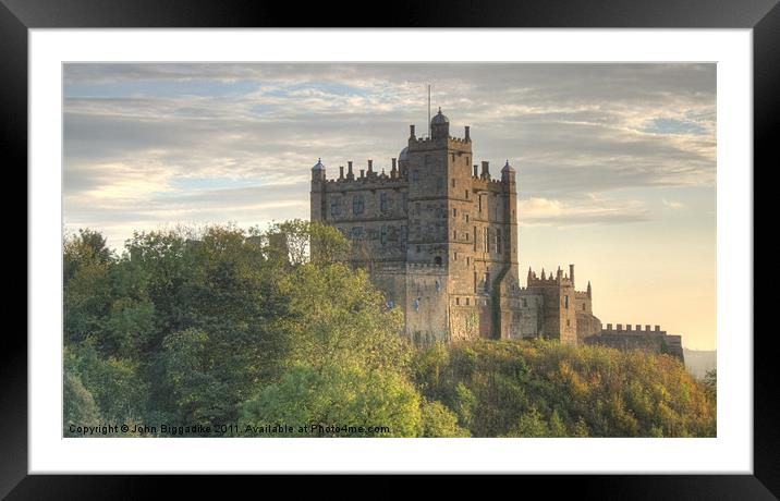 Bolsover Castle, Derbyshire. Framed Mounted Print by John Biggadike