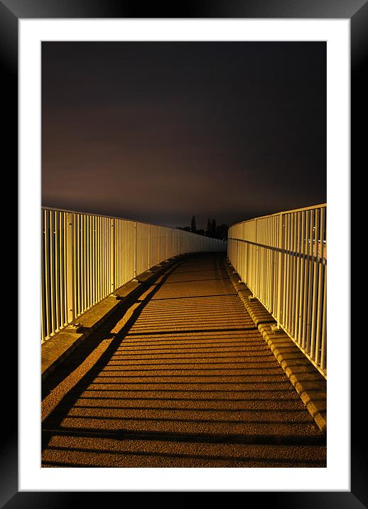 Let the light show you the way Framed Mounted Print by Daniel Gray