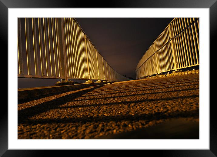 Low Angle Lines 2 Framed Mounted Print by Daniel Gray