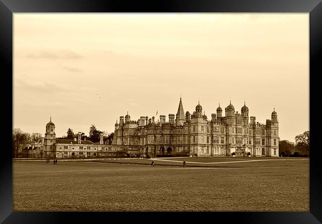 Burghley House Stamford, Lincolnshire Framed Print by Daniel Gray