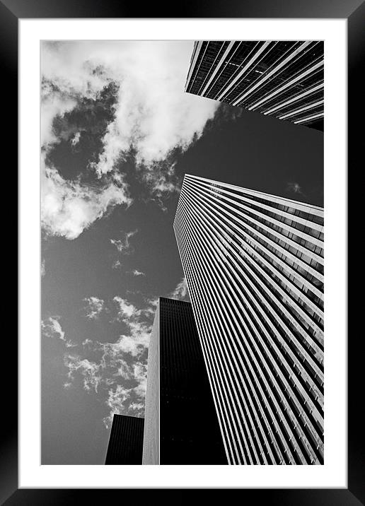 Reach for the sky Framed Mounted Print by Tom Hall