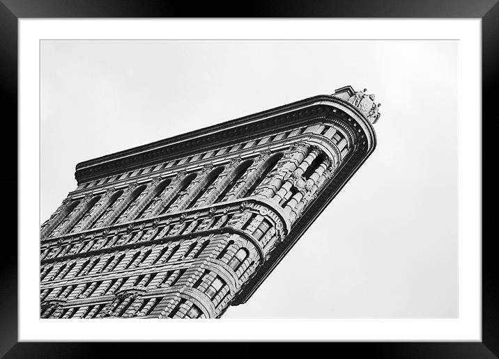 Flat Iron Building III Framed Mounted Print by Tom Hall