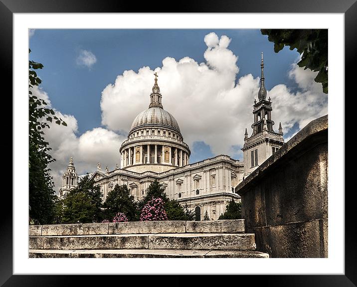 Three Steps to Heaven Framed Mounted Print by Lee Morley