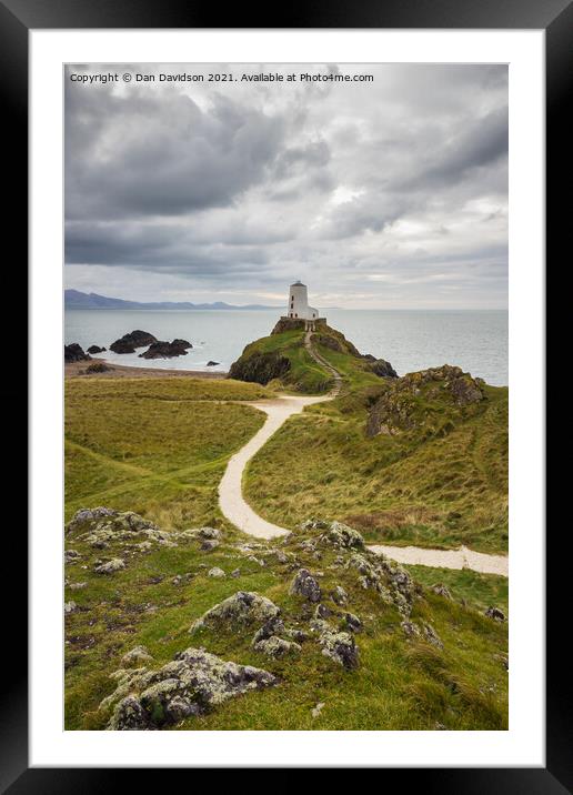 Ynys Llanddwyn Framed Mounted Print by Dan Davidson