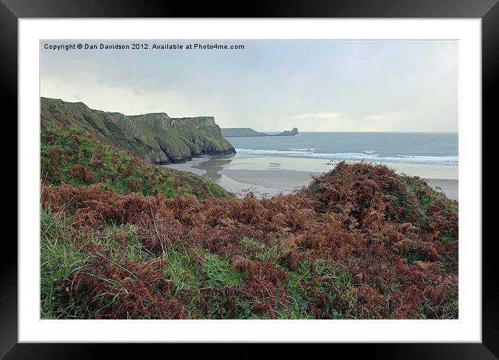 Worms Head Framed Mounted Print by Dan Davidson