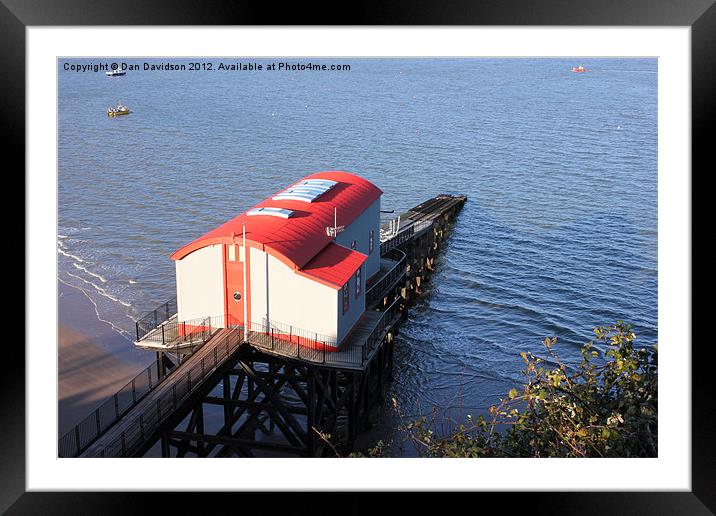 Tenby Old Lifeboat Station Framed Mounted Print by Dan Davidson