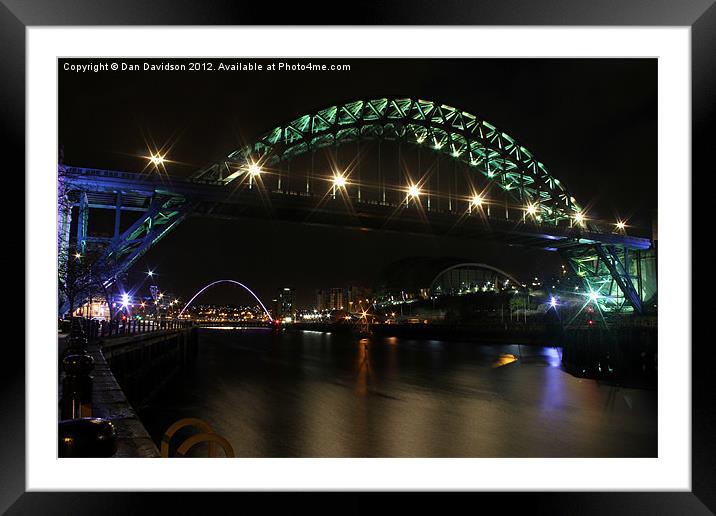 Tyne Collection Framed Mounted Print by Dan Davidson