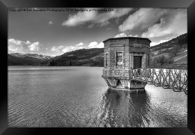 Talybont Reservoir Brecon Beacons Framed Print by Dan Davidson