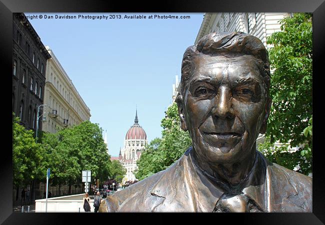 Reagan Framed Print by Dan Davidson