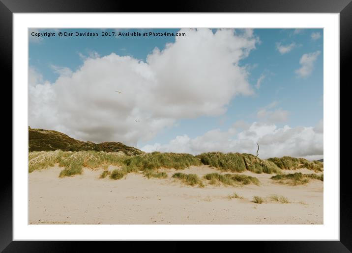 Barmouth Blue Framed Mounted Print by Dan Davidson