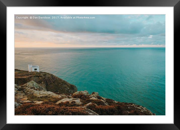 Ellins Tower Anglesey Framed Mounted Print by Dan Davidson
