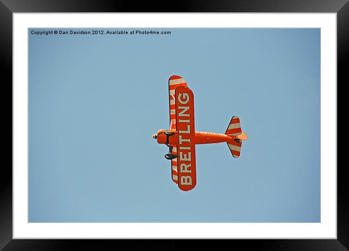 Breitling Wingwalkers Framed Mounted Print by Dan Davidson