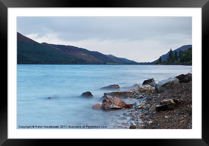 Loch Awe Framed Mounted Print by R K Photography