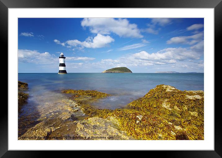 Black Point 2 Framed Mounted Print by R K Photography