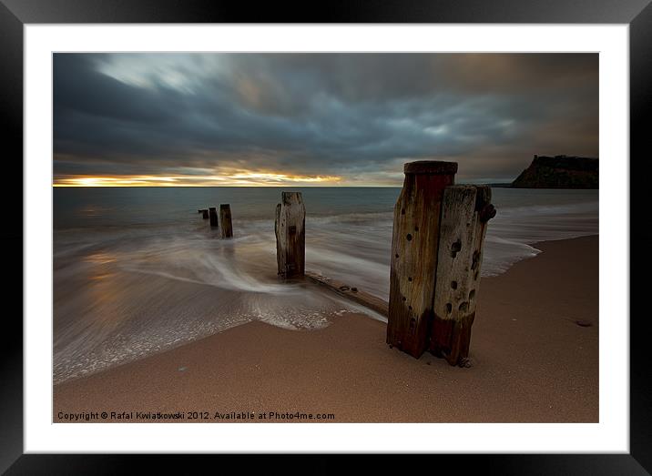 Teignmouth Framed Mounted Print by R K Photography