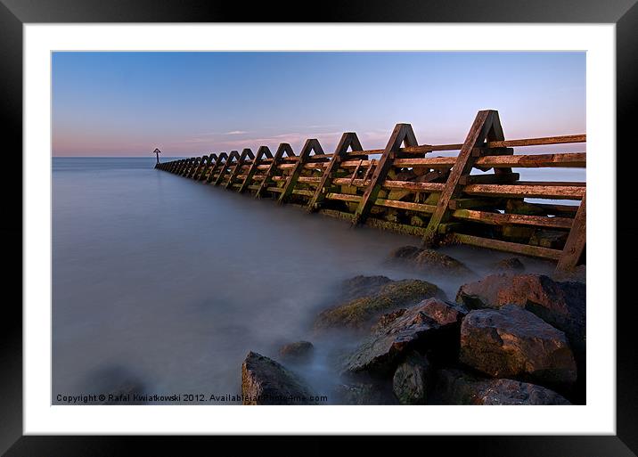 Walton on the Naze Framed Mounted Print by R K Photography