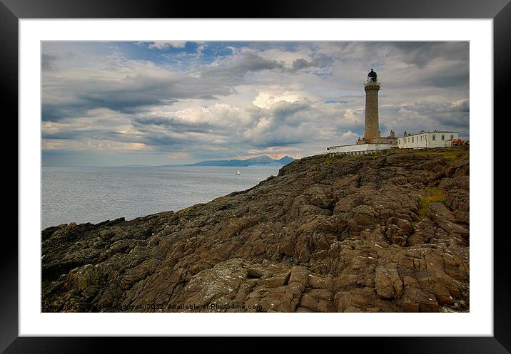 Ardnamurchan Point Framed Mounted Print by R K Photography