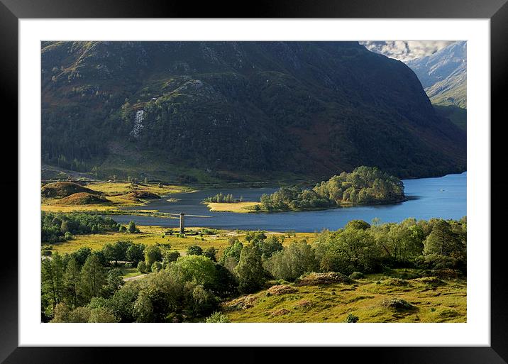 Glenfinnan Framed Mounted Print by R K Photography