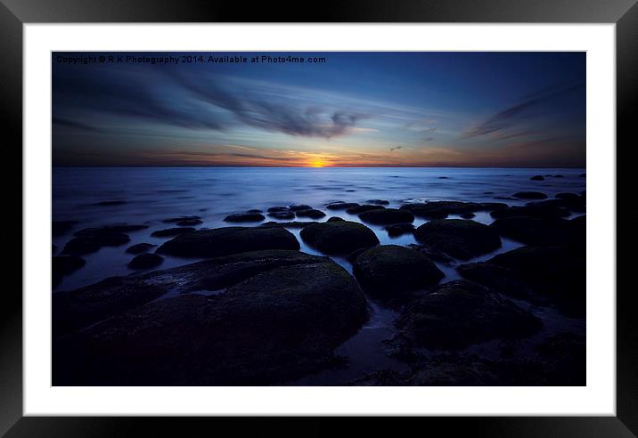  Hunstanton Framed Mounted Print by R K Photography