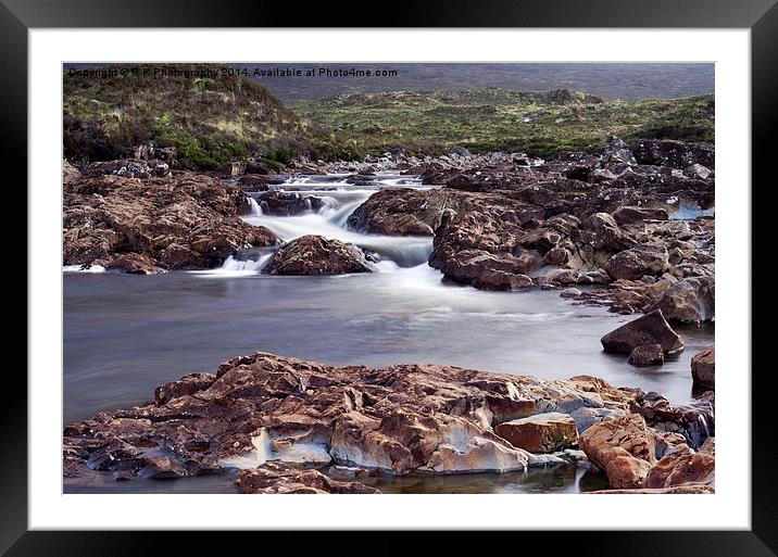  Sligachan River Framed Mounted Print by R K Photography
