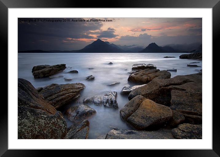  Elgol Framed Mounted Print by R K Photography