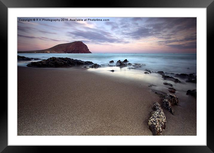  Tenerife Framed Mounted Print by R K Photography