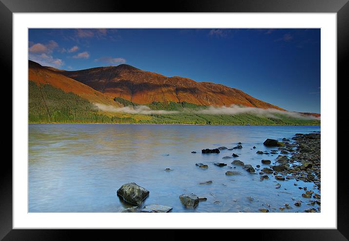 Loch Lochy view Framed Mounted Print by R K Photography