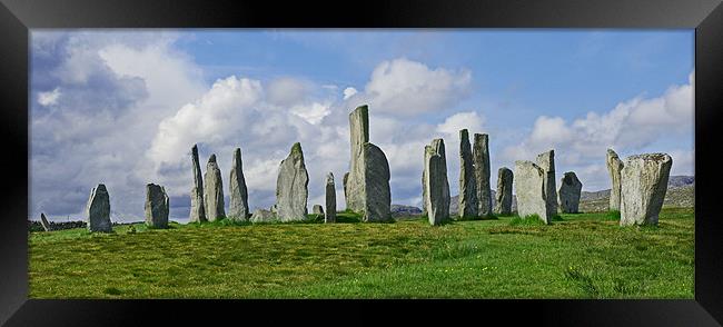 The Callanish Stones Framed Print by Jenny Brogden