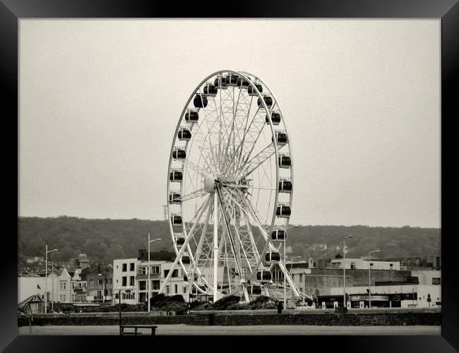 Weston Eye. Framed Print by Heather Goodwin