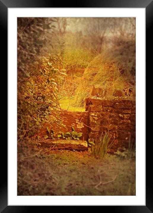 The Bridal Stile. Framed Mounted Print by Heather Goodwin