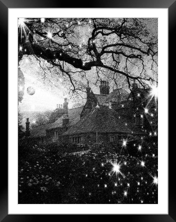 Old Victorian House.  Framed Mounted Print by Heather Goodwin