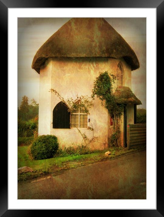 The Round House. Framed Mounted Print by Heather Goodwin