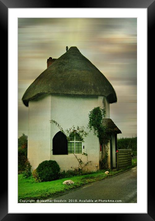 The Little Toll House Framed Mounted Print by Heather Goodwin