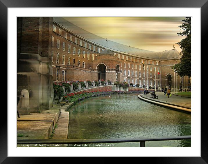 The Council House - Bristol Framed Mounted Print by Heather Goodwin