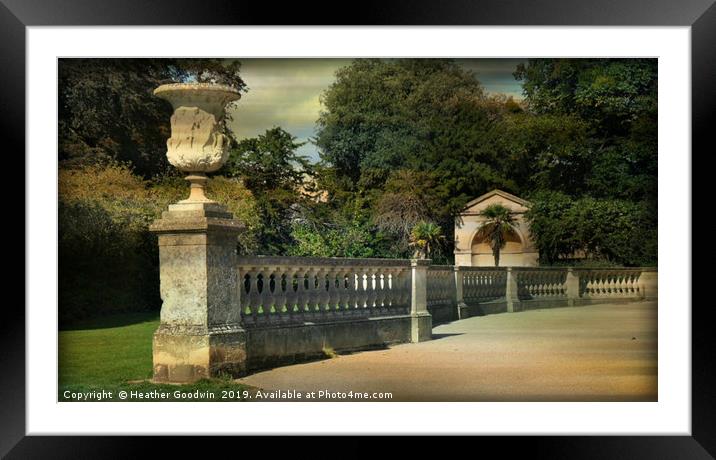 Making An Entrance Framed Mounted Print by Heather Goodwin