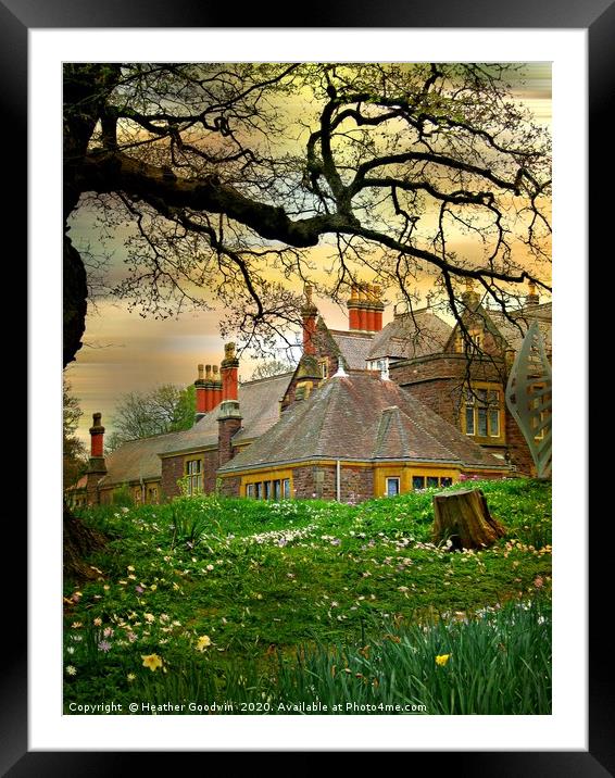 The Holmes Framed Mounted Print by Heather Goodwin