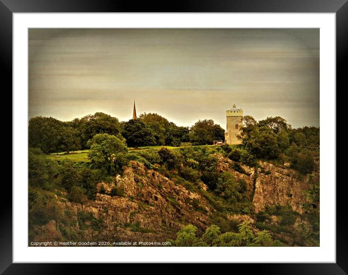 Bristol Observatory Framed Mounted Print by Heather Goodwin