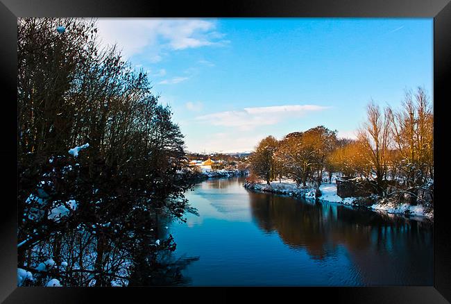River Taff, Wales Framed Print by Jonathan Callaghan