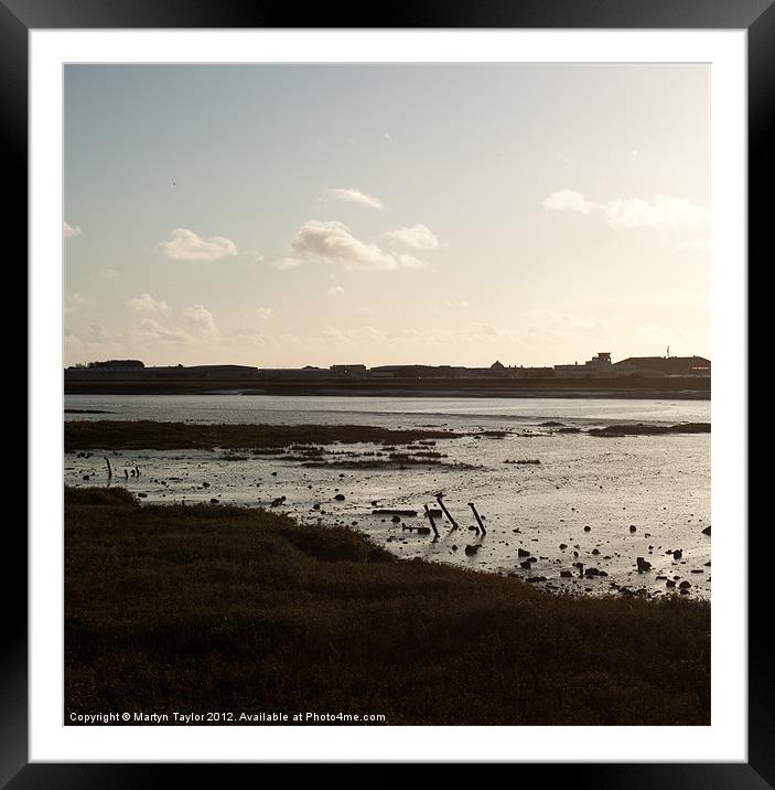 Shorham-By-Sea Framed Mounted Print by Martyn Taylor