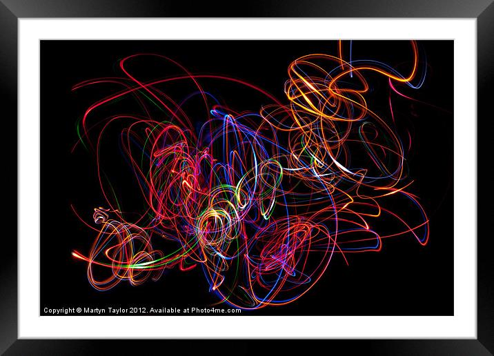 And Sparks Will Fly Framed Mounted Print by Martyn Taylor
