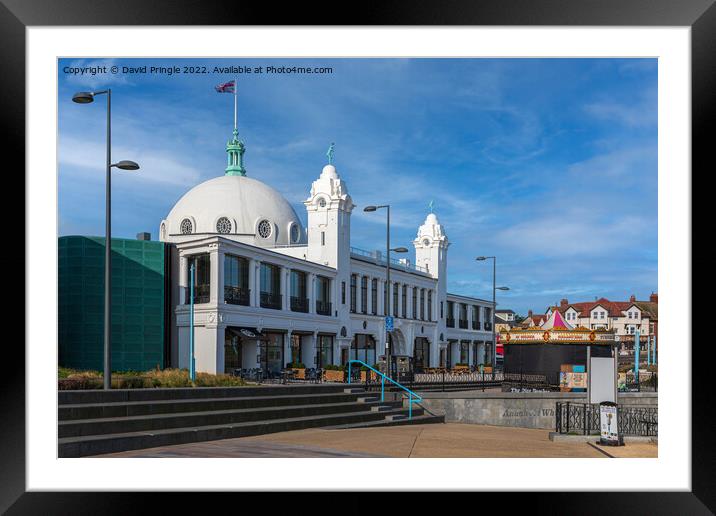 Spanish City Framed Mounted Print by David Pringle