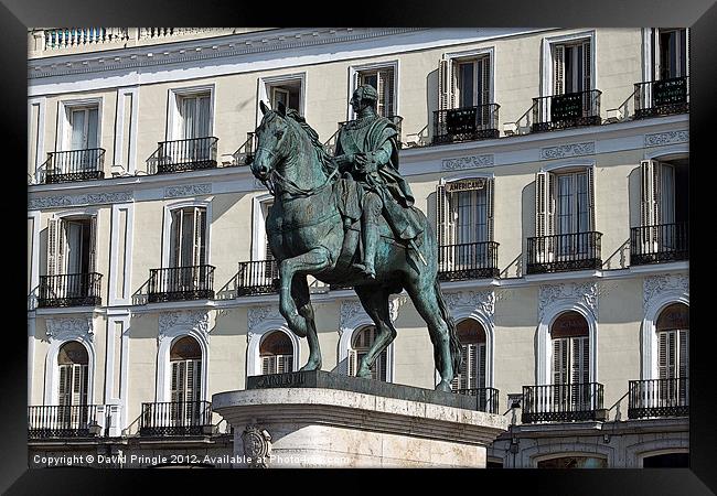 Puerta del Sol I Framed Print by David Pringle