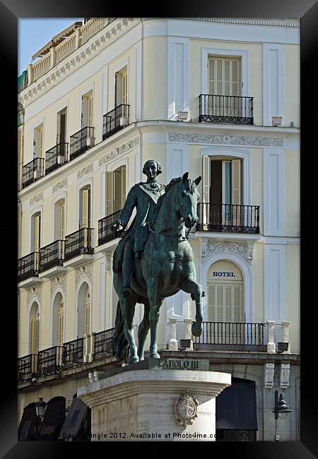 Puerta del Sol II Framed Print by David Pringle