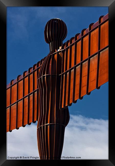 Angel of the North Framed Print by David Pringle
